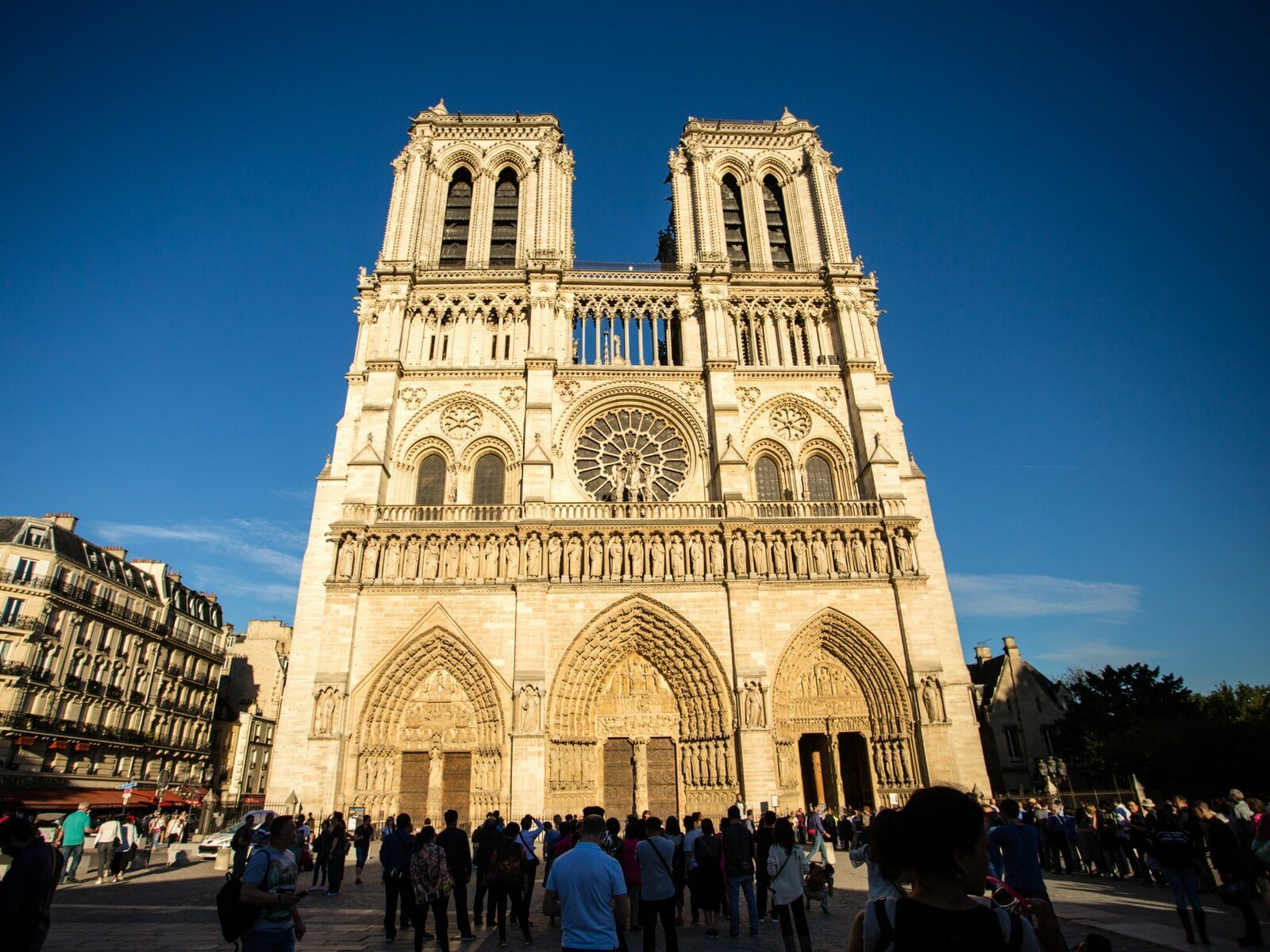Pay attention to some of the details on the western facade; Notre Dame Cathedral Self Guided Tour