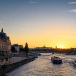 orsay museum seen from the seine river