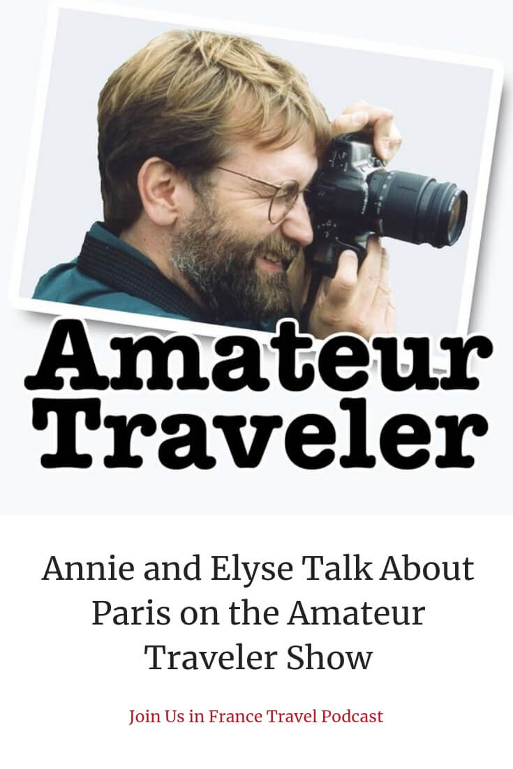 Amateur Traveler podcast has to be one of the oldest travel podcasts out there. We had the pleasure to appear on Chris Christensen's show to talk about Paris #travel #podcast #amateurtravelerpodcast