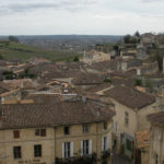 Saint-Émilion village seen from a rooftop