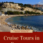 Beach near Cassis, France: cruise tours in provence episode