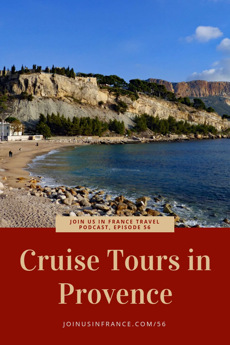 Are you doing a stop in Provence on your next cruise? It's a big area, but you can make the most of your few hours by touring Provence with a local guide. My guest on today's episode, Véronique Flayol, specializes in showing her native Provence to cruise visitors. She picks up passengers at the Marseille, Toulon or Villefranche docks and takes them to enjoy local the local culture, wine and gastronomy. #travel #podcast #france #provence #cruisetour