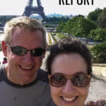 Shari and Craig in front of the Eiffel Tower