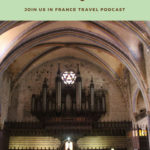 the inside of the church at Mirepoix