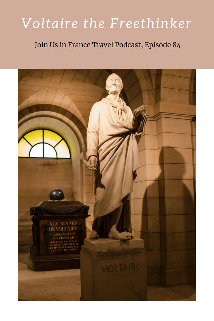 Love him or hate him (French people in his day loved him), Voltaire made a huge impact on French history and culture. But what did he stand for exactly?