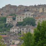 the hilly village of cordes-sur-ciel