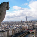 view from the top of the Notre Dame towers; paris highlights you can see in one day episode