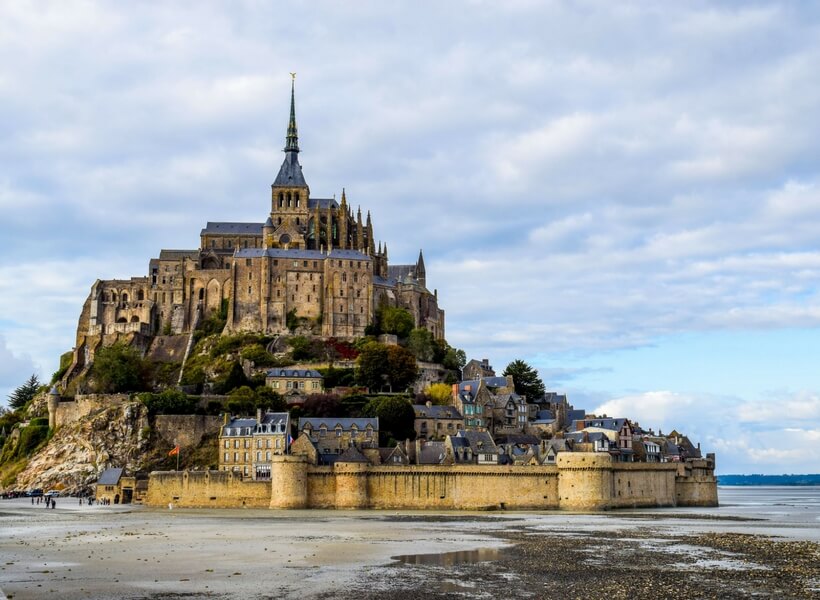 Mont Saint Michel; six day trips from Paris