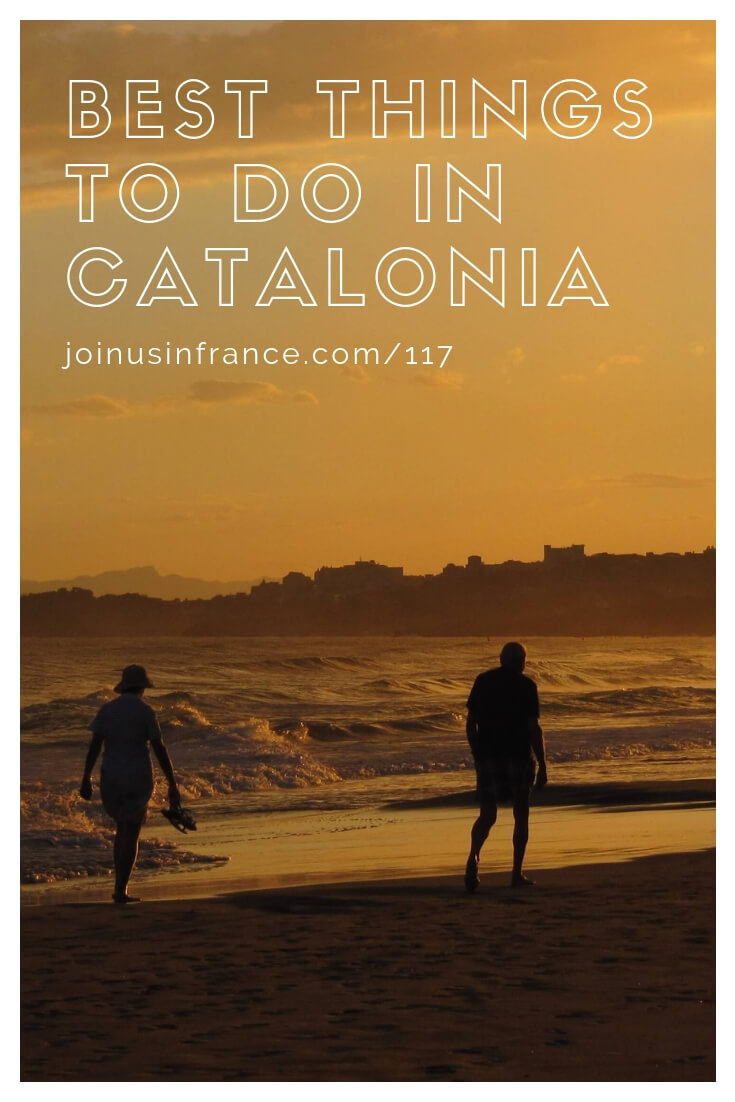 Visiting southern France and you want to see Catalonia too? Annie and Elyse love Catalonia and we share our favorite places around Barcelona in today's episode! Figeras, Cadaques, Barcelona, Sitges, Vilanova-i-la-Geltru, Tarragona, La Jonquera, Begut, Port Aventura, Begut, Gaudi, Gay Travel, Port Aventura, Rodalies Catalonia RegionalTrains