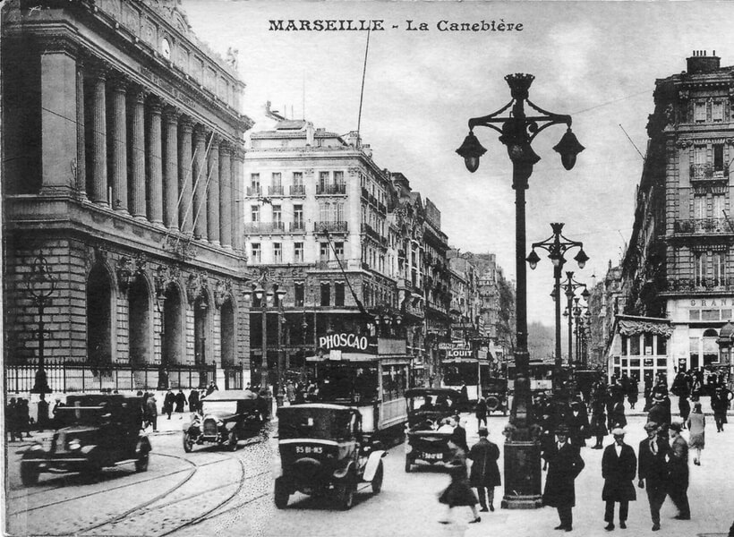 Old postcard of Marseille: Marseille and Provence with a French Expat Episode