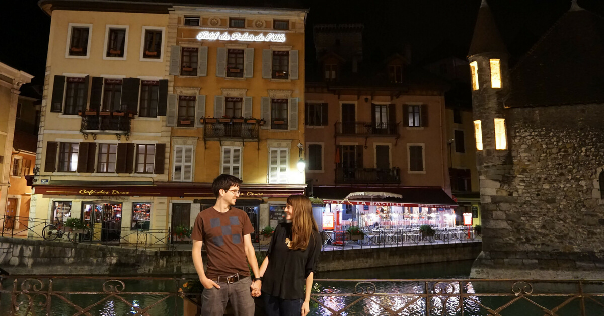Katie and Nathan in Annecy: Chamonix, Annecy and the Alps
