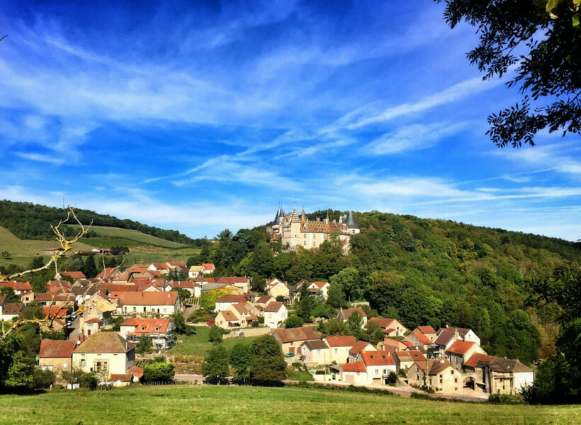 Village in the Beaune countryside