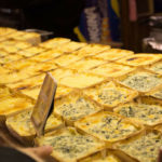 Tartiflette vendor at the Paris Christmas Market