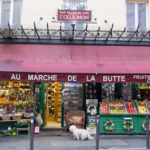 Little grocery cornerstore in Montparnasse called Au Marché de la Butte featured on the movie Amélie Poulain