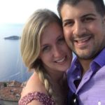Gary and his wife taking a selfie in Eze: honeymoon in Provence episode
