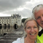 Ilona and Jim in front of the Chenonceau Chateau in the Loire Valley