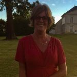 Muriel Craft at a chateau near Bordeaux