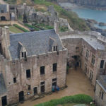 chateau in brittany seen from above: brittany with kids episode