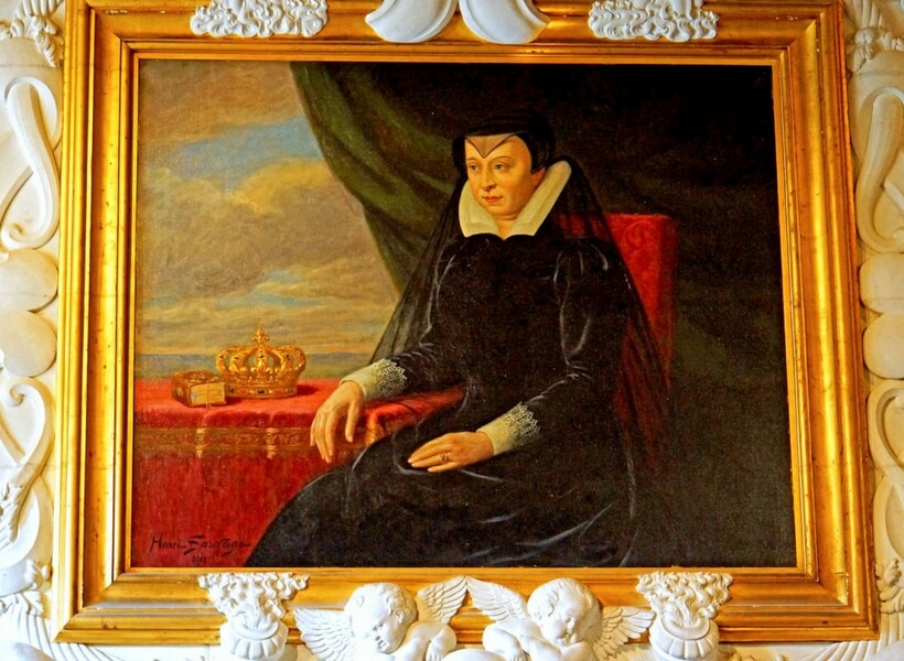 Catherine de Medici painting; table manners in france