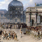 Hippolyte Bellangé Un jour de revue sous l’Empire 1810: paris historical axis episode