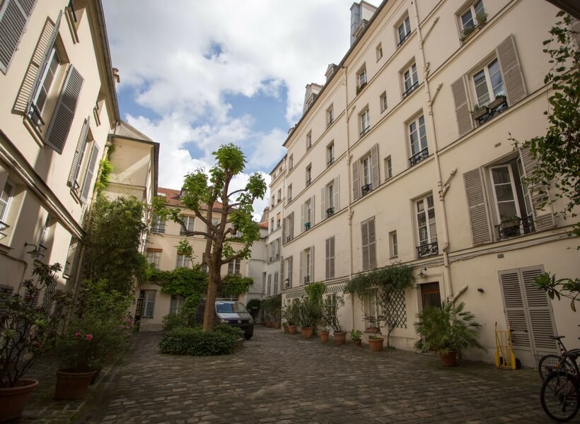 Le Marais Neighborhood Place du marché sainte catherine