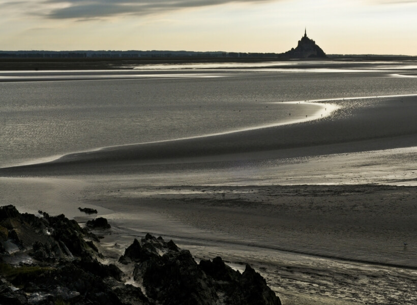 view from a distance; mont saint michel trip report