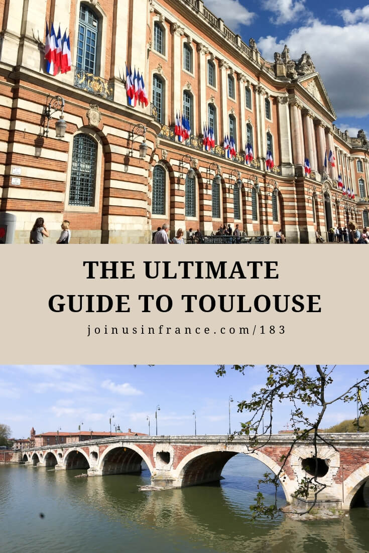 Elyse has been guiding in Toulouse for decades and Annie is a native of Toulouse. In this episode of the podcast we tell you about the city we love and where we live every day. Place du Capitole, Pont Neuf, Hotel d'Assezat, Les Jacobins, Saint Sernin Basilica and more. #toulousefrance #toulouse #toulousecity #joinusinfrancetravelpodcast