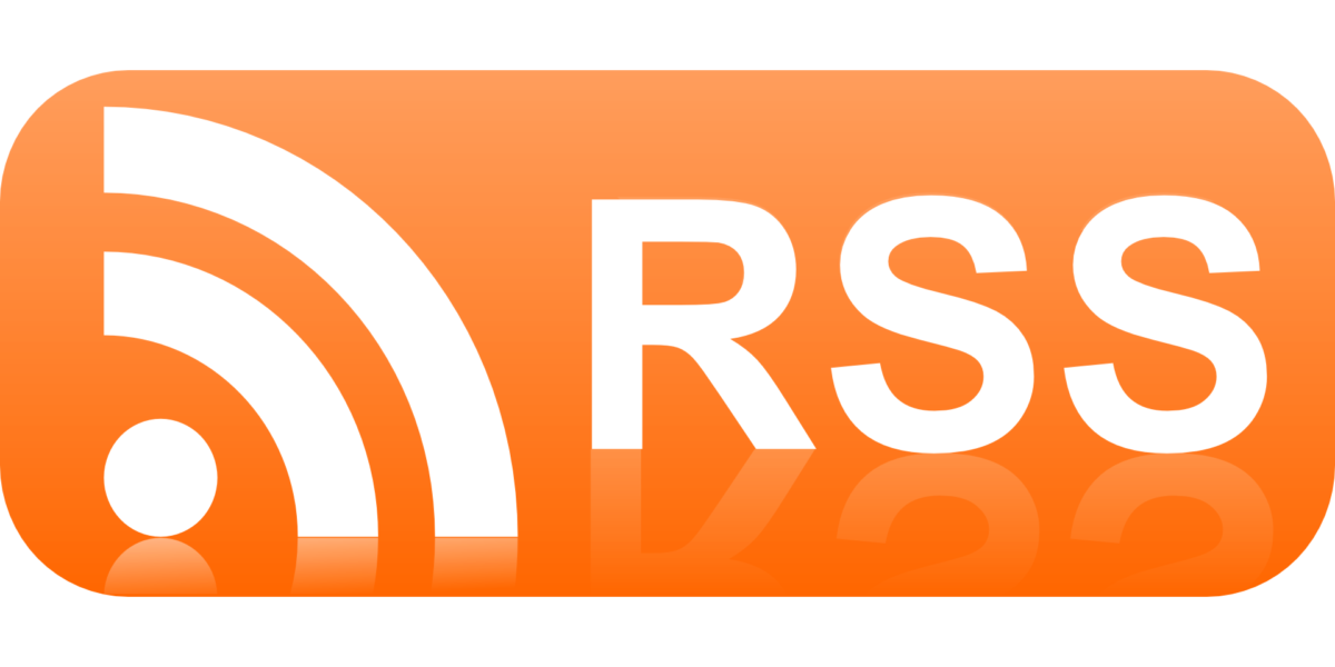 RSS icon; subscribe to the podcast