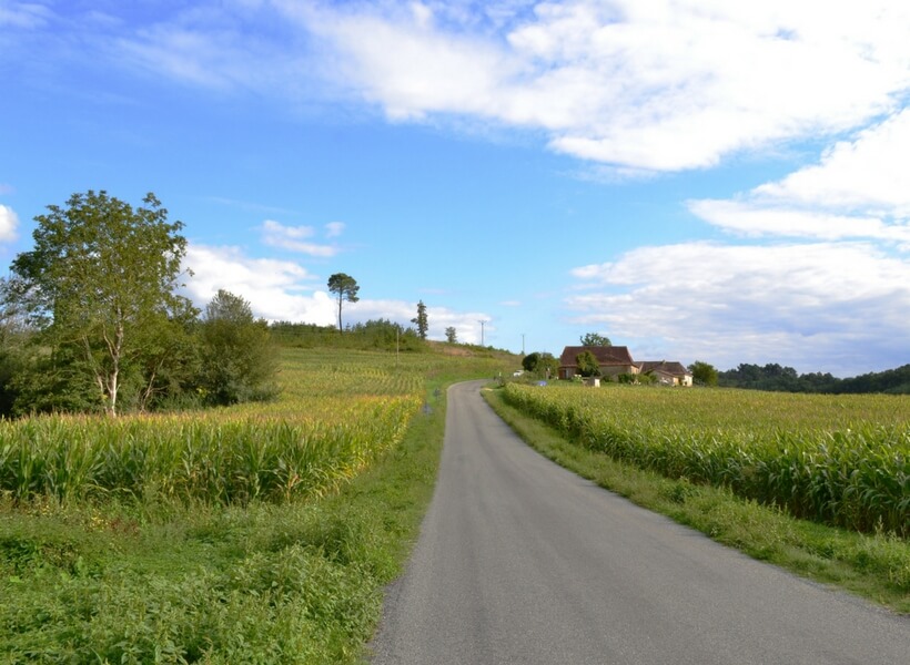 rural narrow road in France; What Is It Like Driving in France