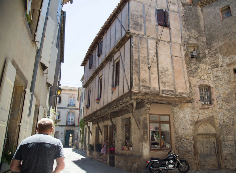 very narrow street in france; is renting a car in france worth the trouble