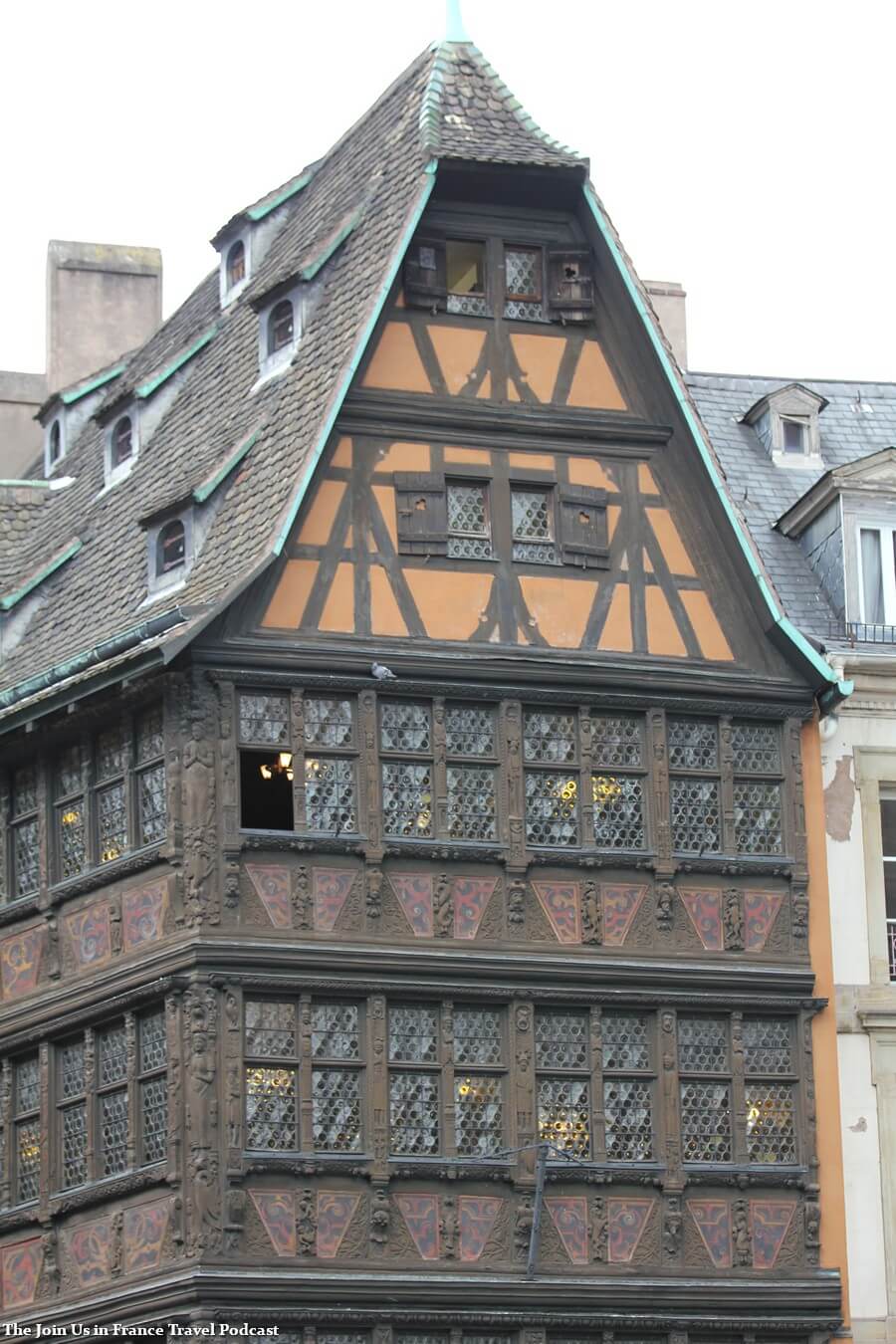 Half-timbered house in Strasbourg