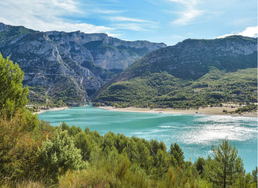 Overlooking the Verdon Gorge