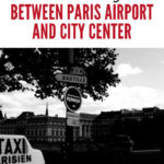 Black and white taxi: Best Paris Airport Transfer