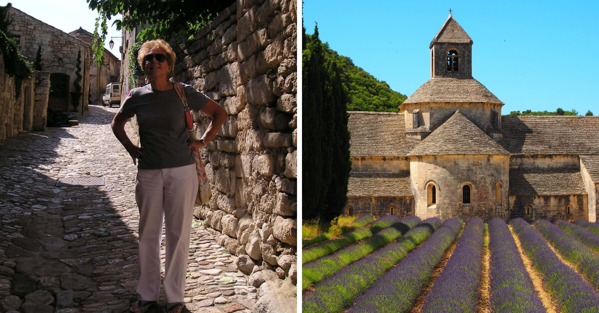 Mary-Lou in Provence and the Abbaye de Sénanque