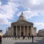 Pantheon seen from the outside on a sunny day