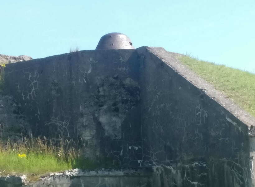 Fort Douaumont wall: WWI Memorial Sites in France Episode