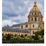 Les Invalides and its golden dome: Napoleon in Paris Episode