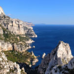 the view from the top of the Calanques near Cassis