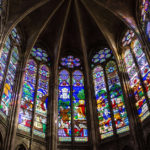 stained-glass at saint denis basilica