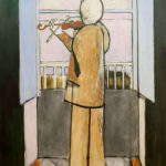 Painting by Henri Matisse, Le violoniste à la fenêtre: Modern and Contemporary Art in France episode