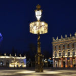 place stanislas in the city of nancy at night