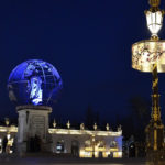 place stanislas in the city of nancy at night