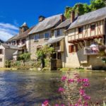 Half-timbered houses along a river: buying a house in france episode