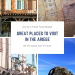 great places to visit in the ariège: photos of mirepoix, Vals, montségur