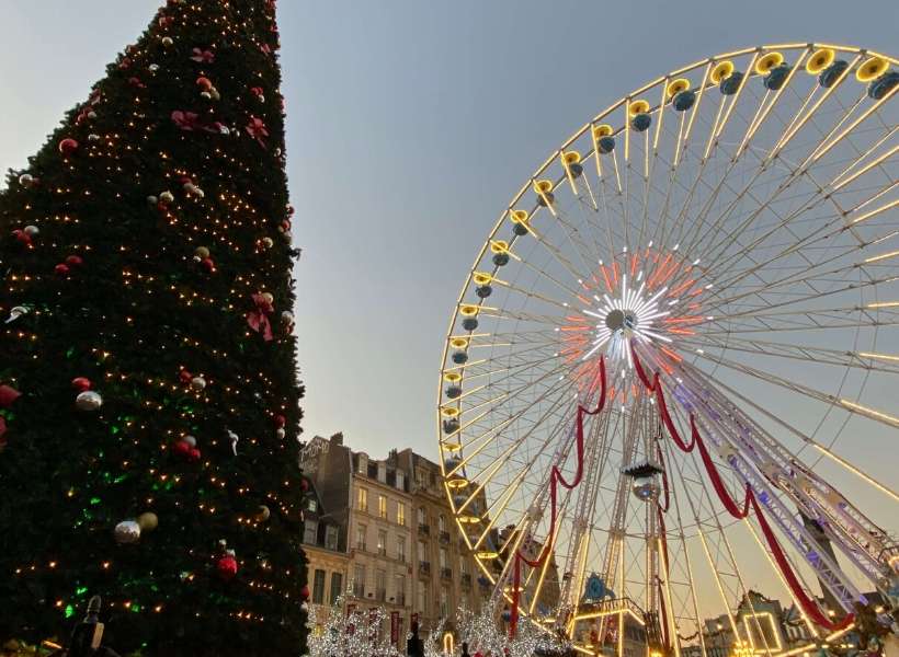 Giant Ferris Wheel at the Christmas Market in Lille