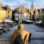 Market place in Sarlat: Dordogne and Aveyron episode