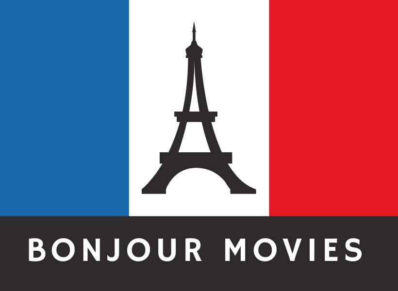 French flag with Eiffel Tower in the center: French movies episode