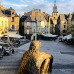 Market place in Sarlat: Dordogne and Aveyron episode