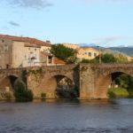 Photo of Limoux's bridge and Aude river