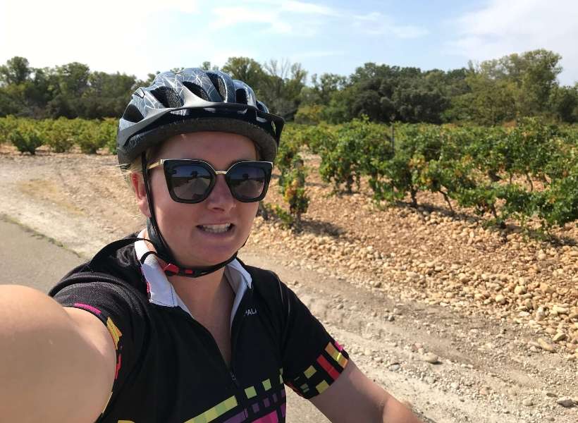 Greer Ball on her Provence cycling tour